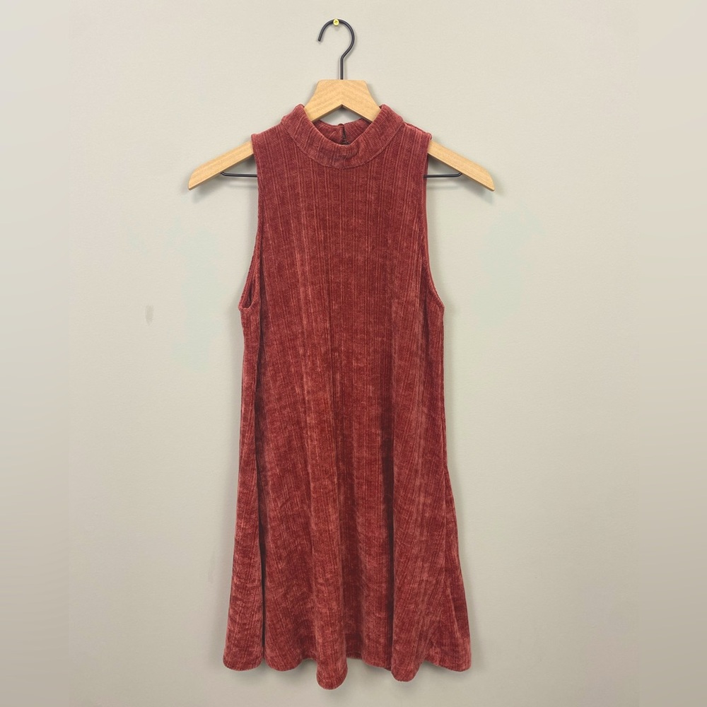 Sleeveless Chenille Dress